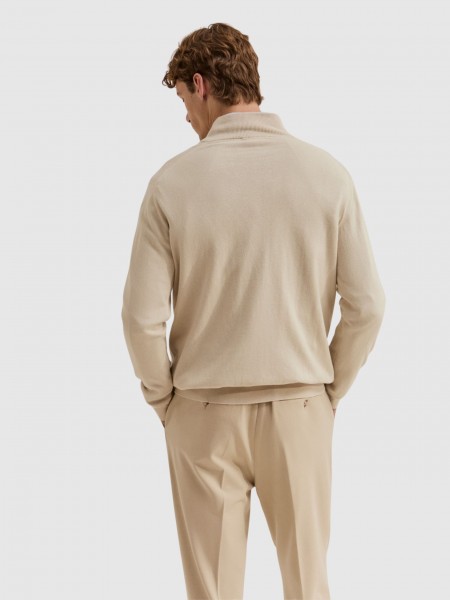 Pullover Man Cream Lion Of Porches