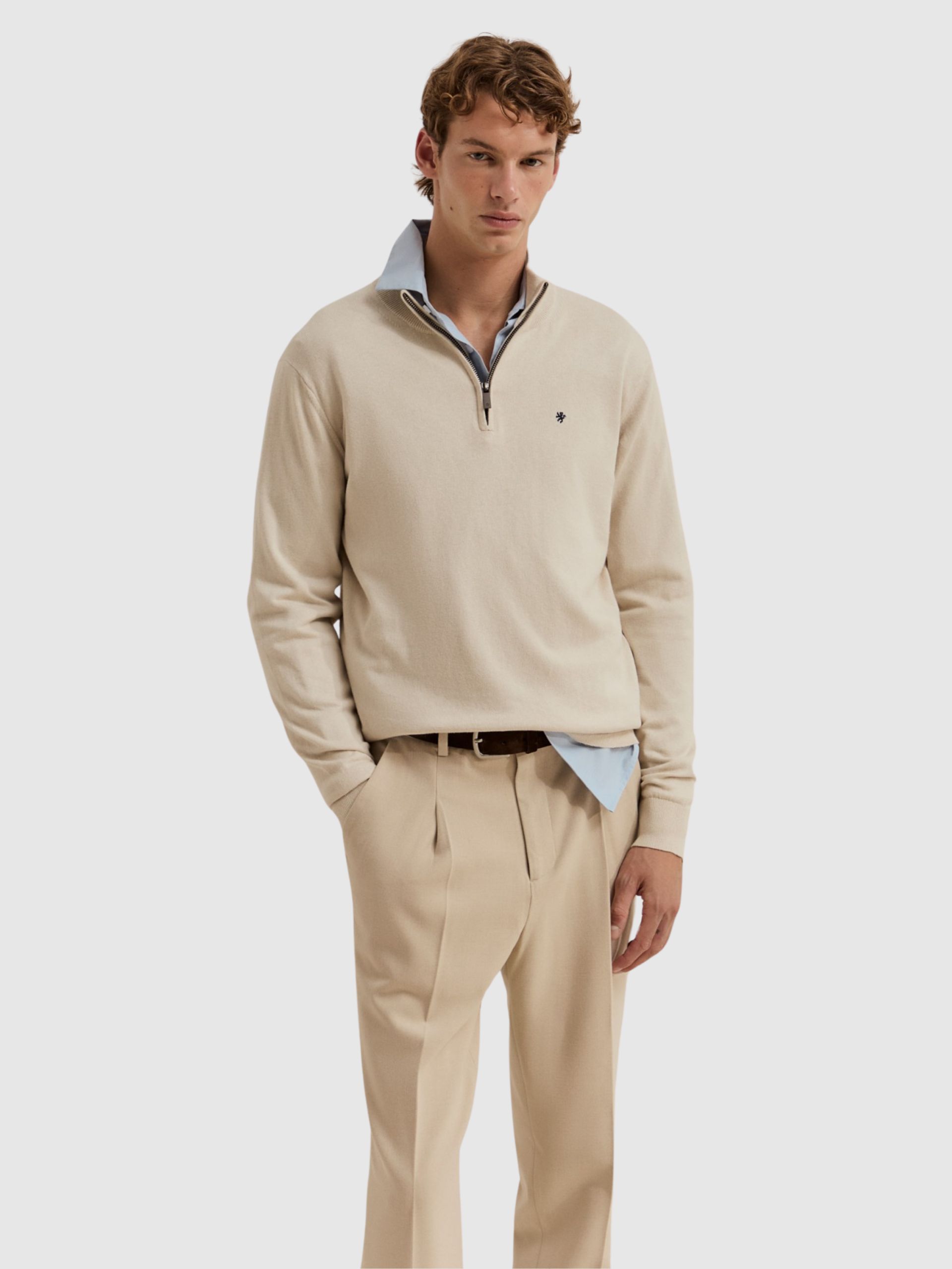 Pullover Man Cream Lion Of Porches