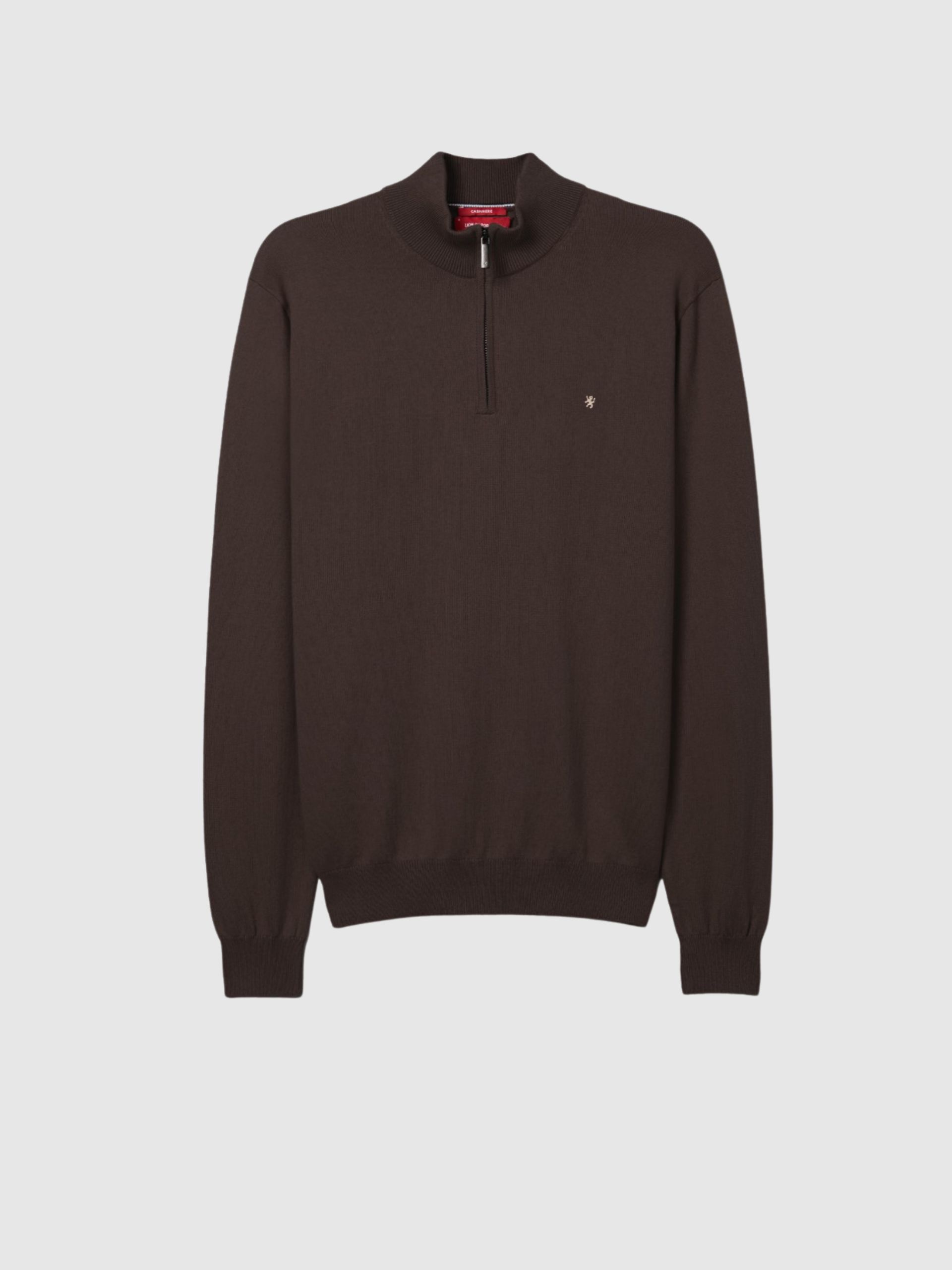 Sueter Hombre Castaño Oscuro Lion Of Porches