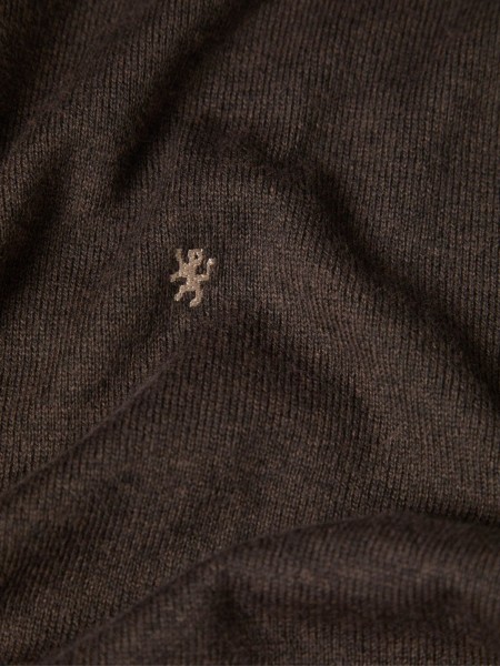 Pullover Man Dark Brown Lion Of Porches