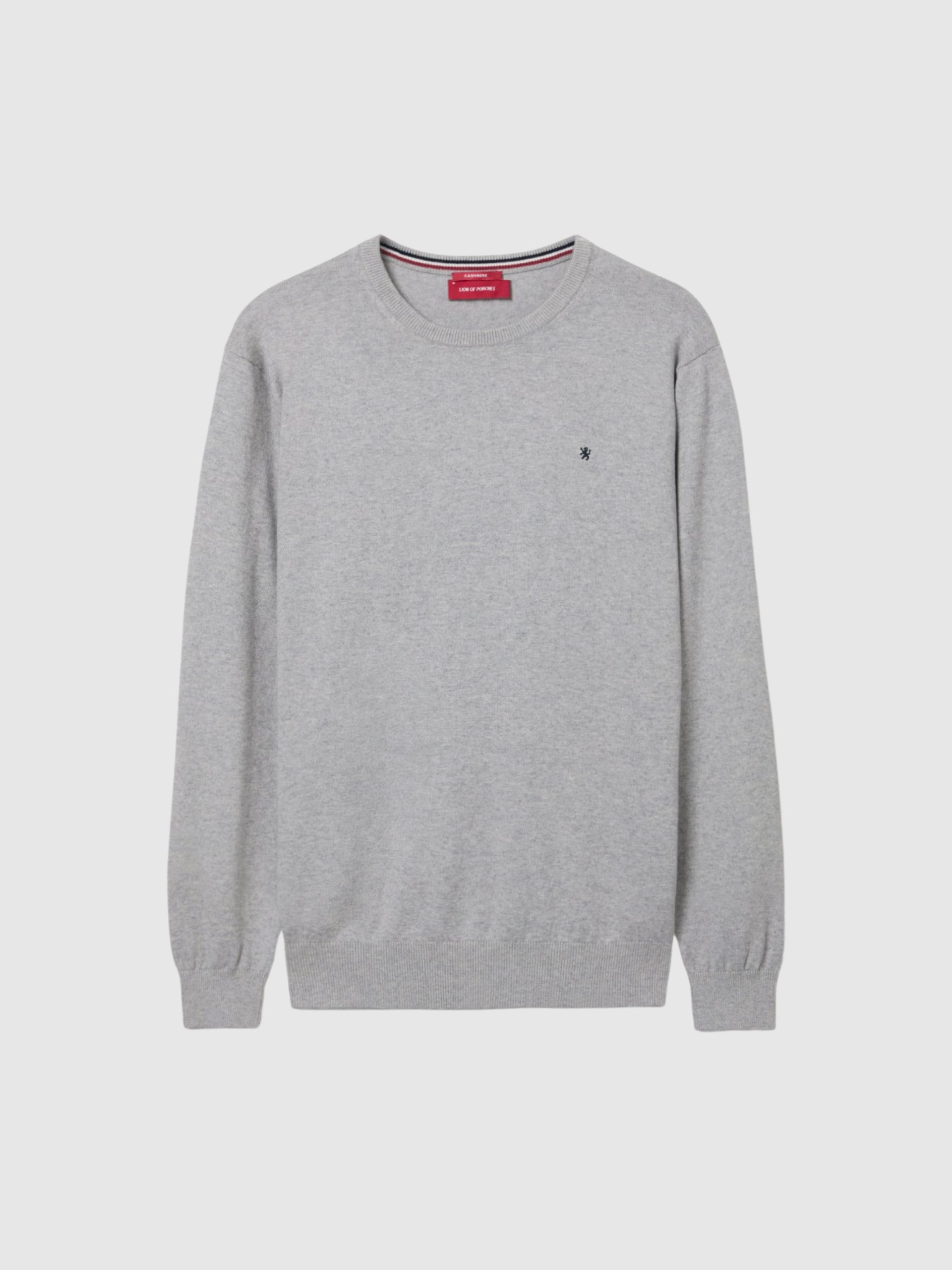 Sueter Hombre Gris Claro Lion Of Porches