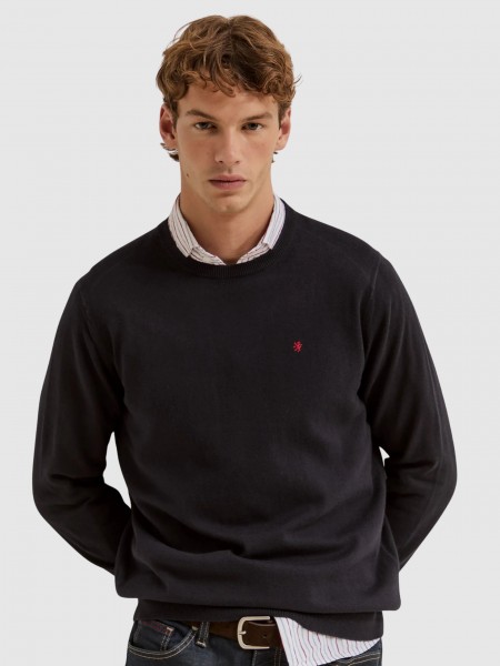Sueter Hombre Azul Marino Lion Of Porches Sueter Hombre Azul Marino Lion Of Porches