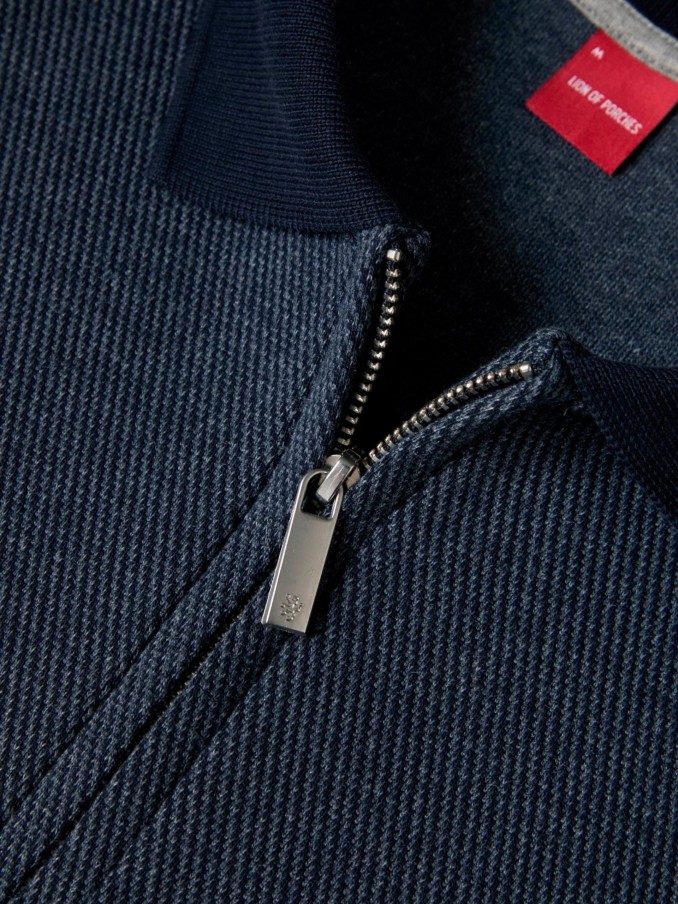 Polo Hombre Azul Marino Lion Of Porches