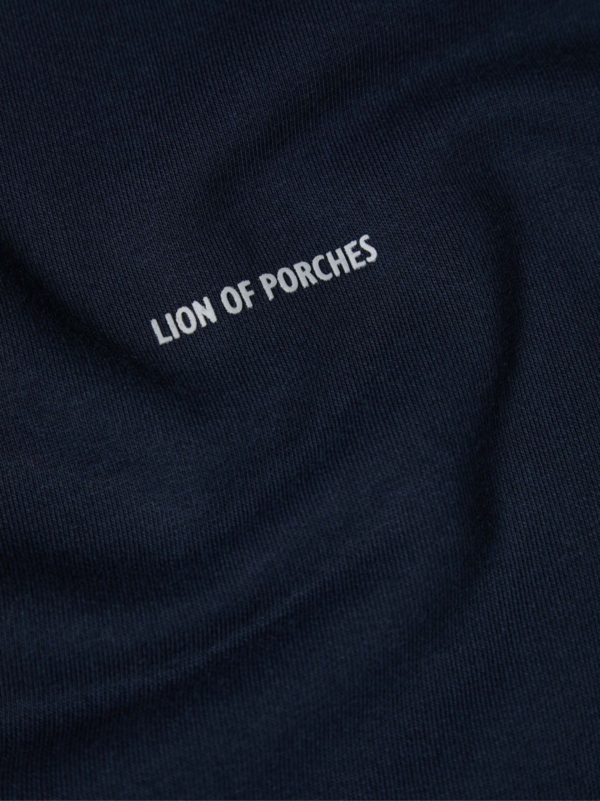 Sweatshirt Hombre Azul Marino Lion Of Porches