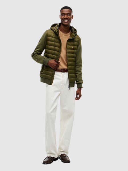Casaco Tommy Hilfiger Homem Mix Media Rwb Reg Hooded Zt Casaco Tommy Hilfiger Homem Mix Media Rwb Reg Hooded Zt