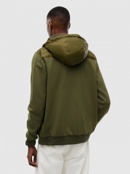 Casaco Tommy Hilfiger Homem Mix Media Rwb Reg Hooded Zt Casaco Tommy Hilfiger Homem Mix Media Rwb Reg Hooded Zt