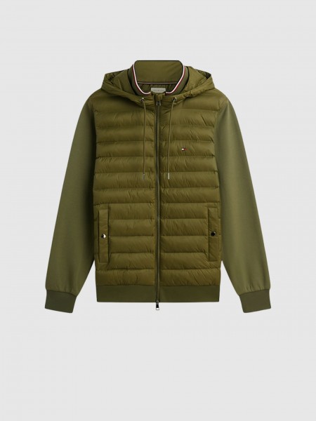 Casaco Tommy Hilfiger Homem Mix Media Rwb Reg Hooded Zt Casaco Tommy Hilfiger Homem Mix Media Rwb Reg Hooded Zt