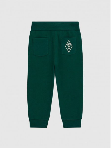 Cal�as Guess Menino Fleece Regular Pants