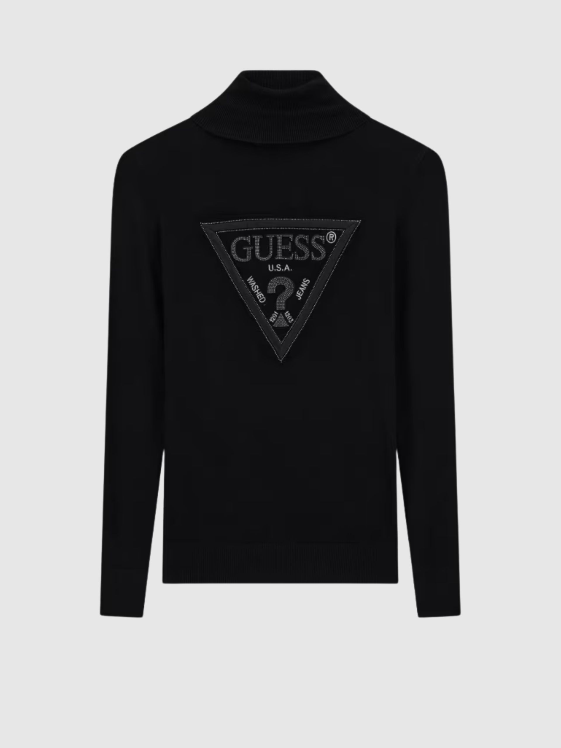 Sueter Mujer Negro Guess Underwear