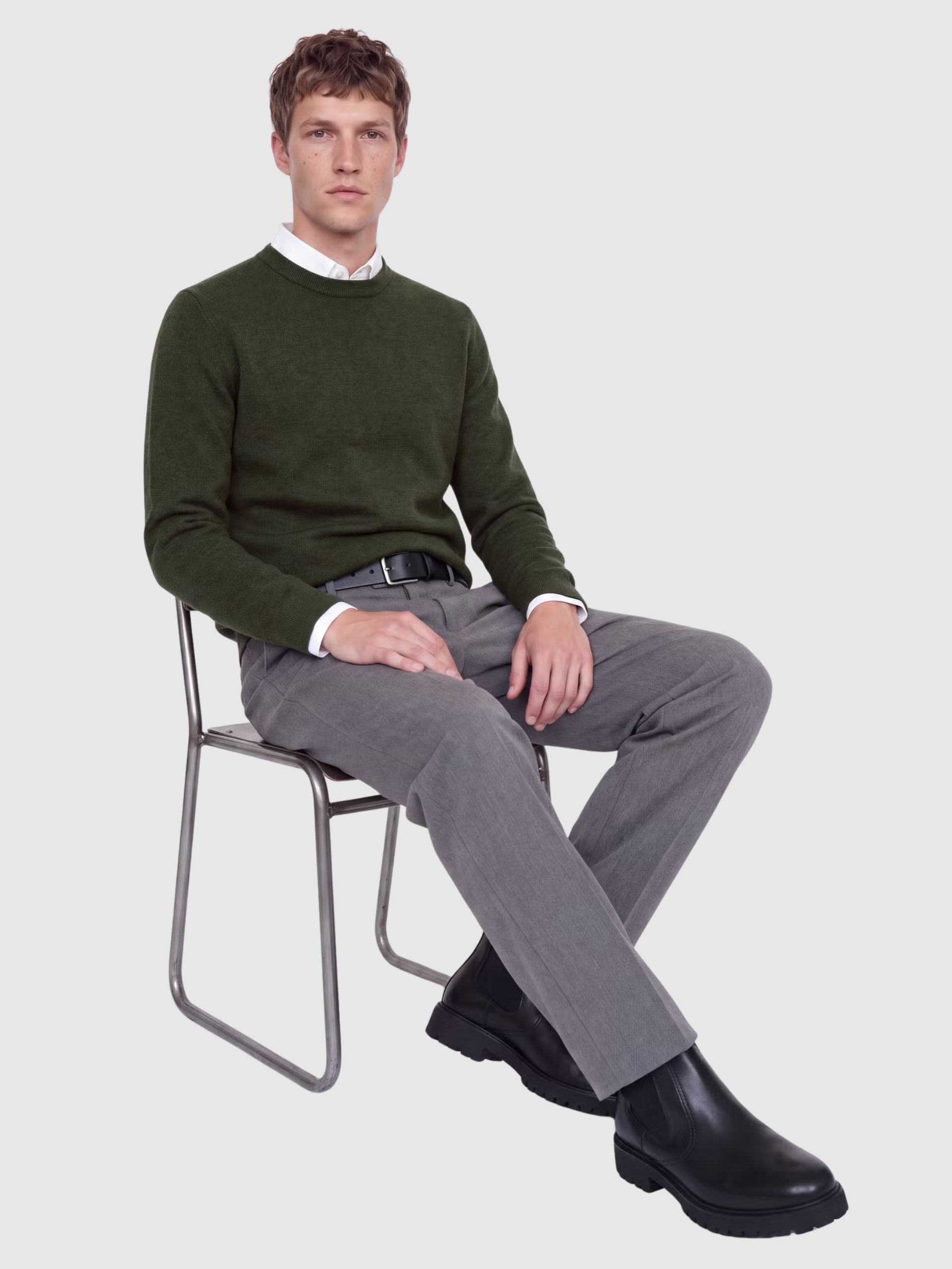 Jersey Hombre Tropa Verde Jack & Jones
