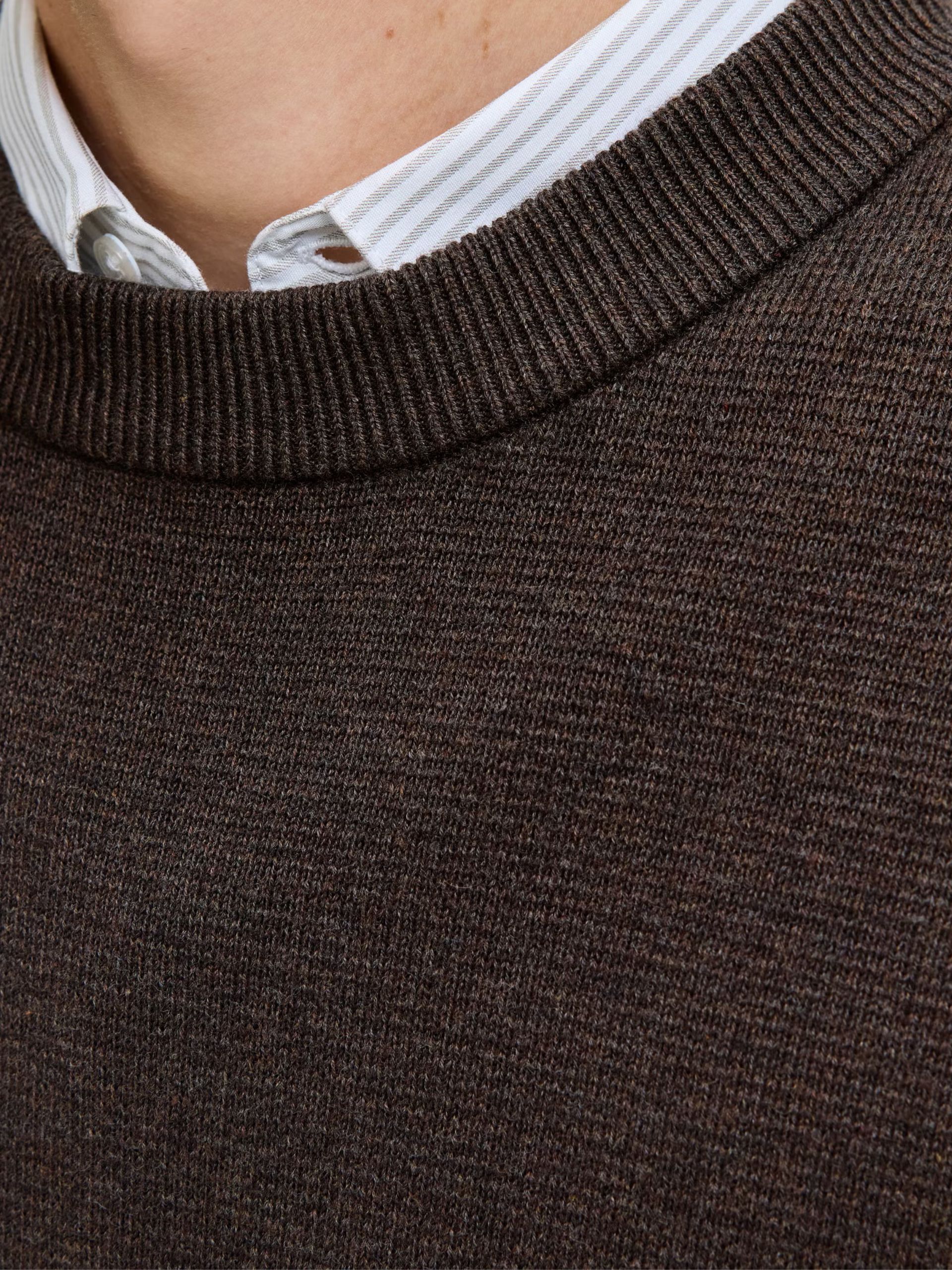 Jersey Hombre Castaño Oscuro Jack & Jones