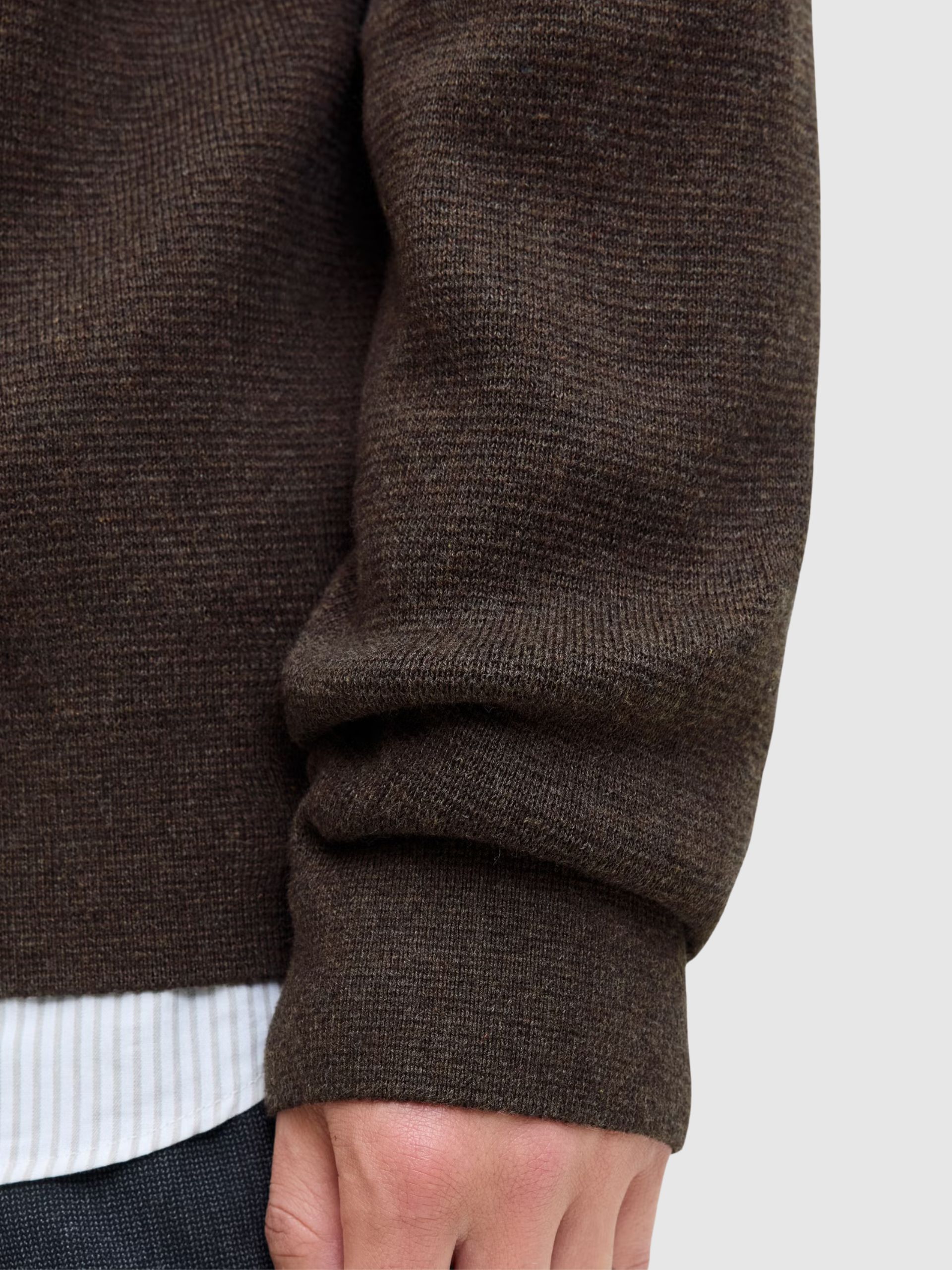 Jersey Hombre Castaño Oscuro Jack & Jones