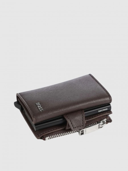 Wallet Man Dark Brown Boss