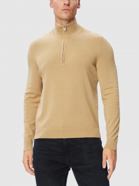Sueter Hombre Beige Hugo Boss