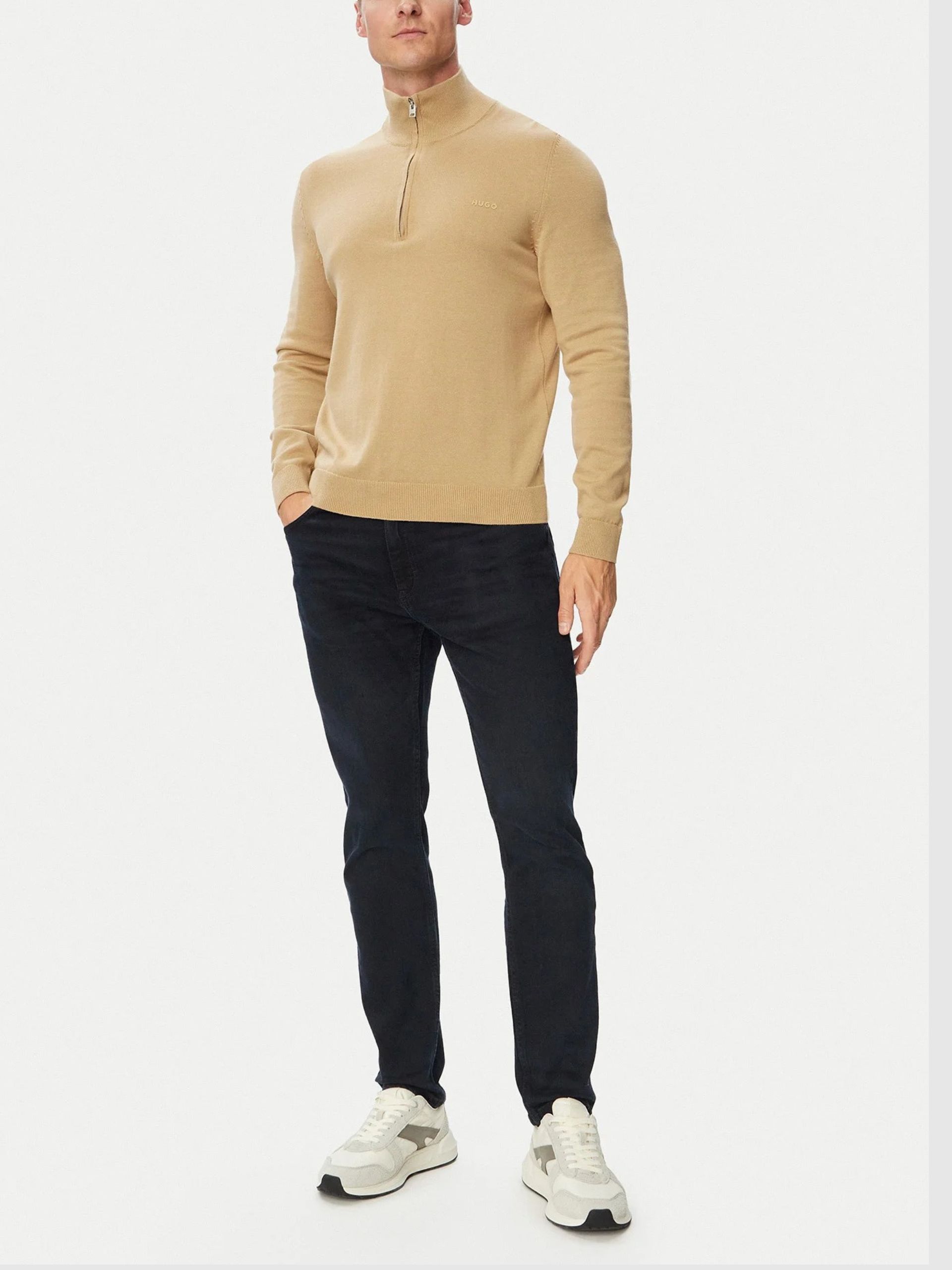 Sueter Hombre Beige Hugo Boss