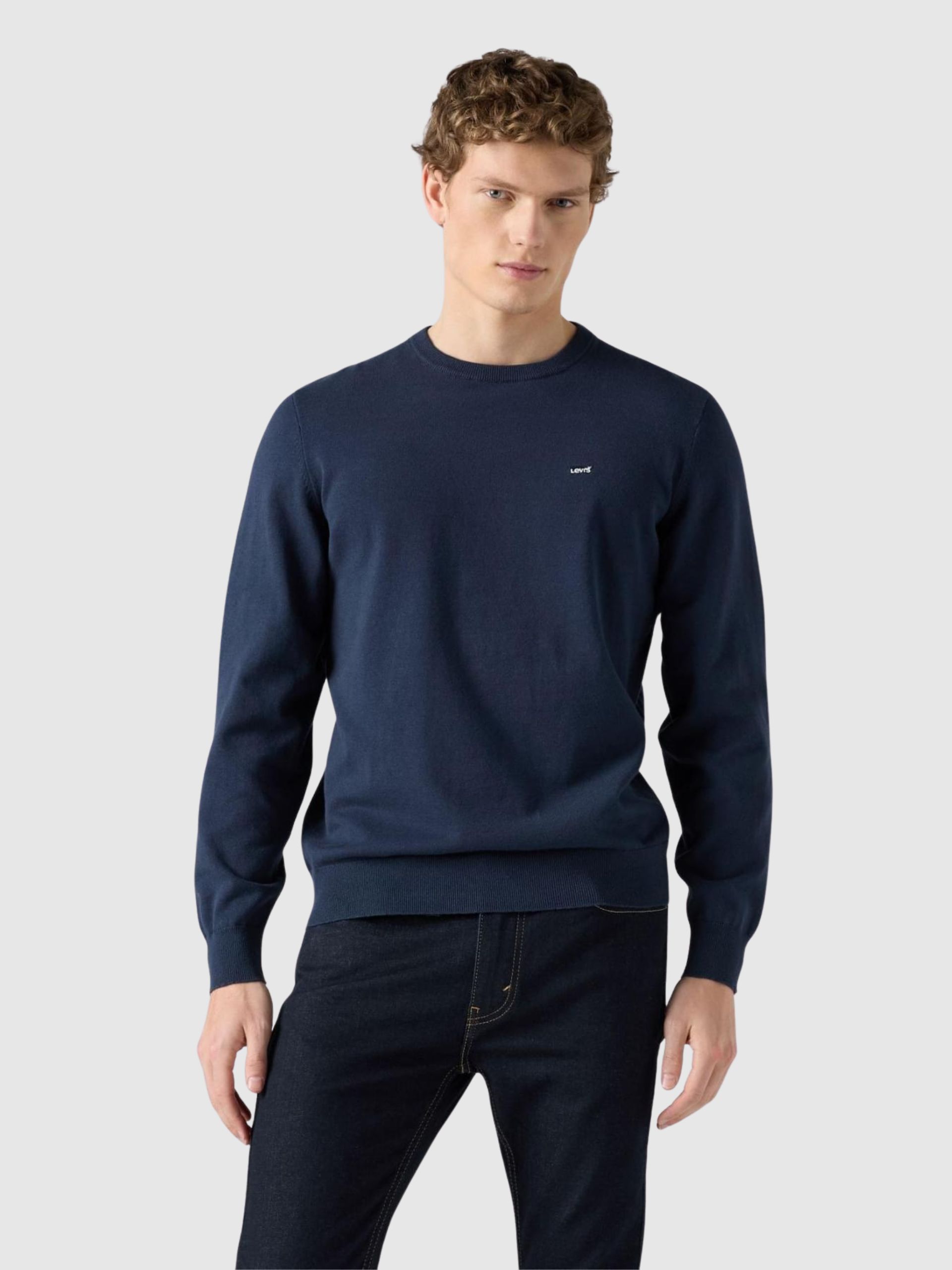 Sueter Hombre Azul Marino Levis