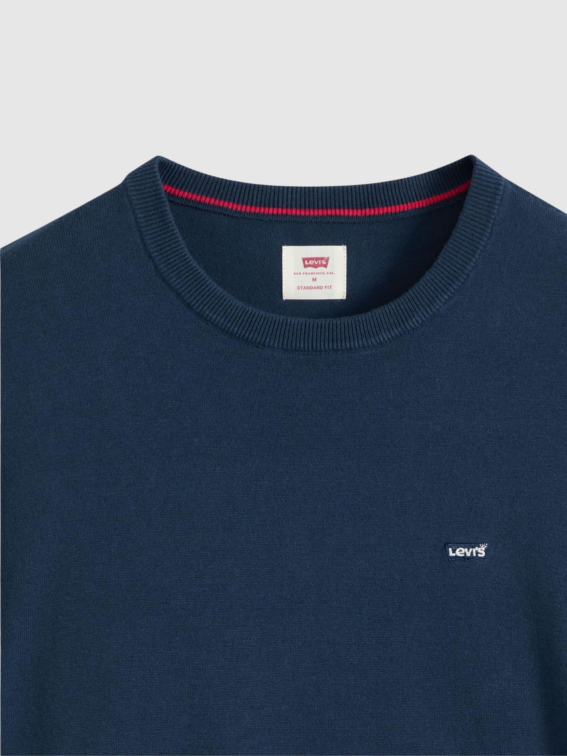 Sueter Hombre Azul Marino Levis