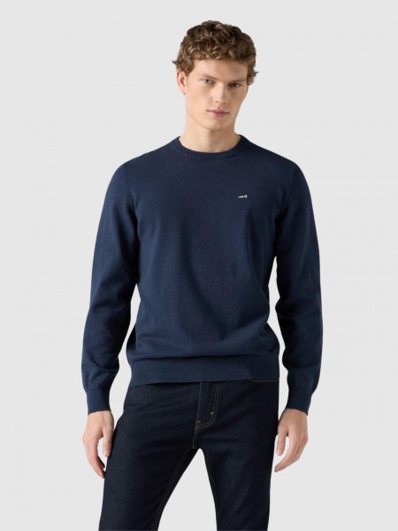 Sueter Hombre Azul Marino Levis