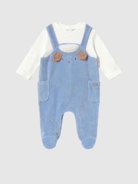 Dungarees Baby Boy Blue Mayoral