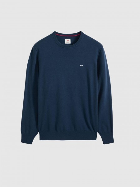 Sueter Hombre Azul Marino Levis