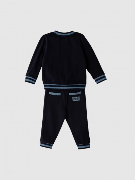 Conjunto 2 Peças Guess Menino Set Ls Active Top W/zip + Pant Conjunto 2 Peças Guess Menino Set Ls Active Top W/zip + Pant