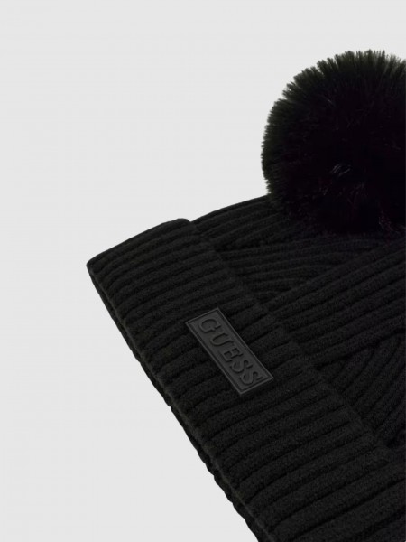 Beanie Girl Black Guess