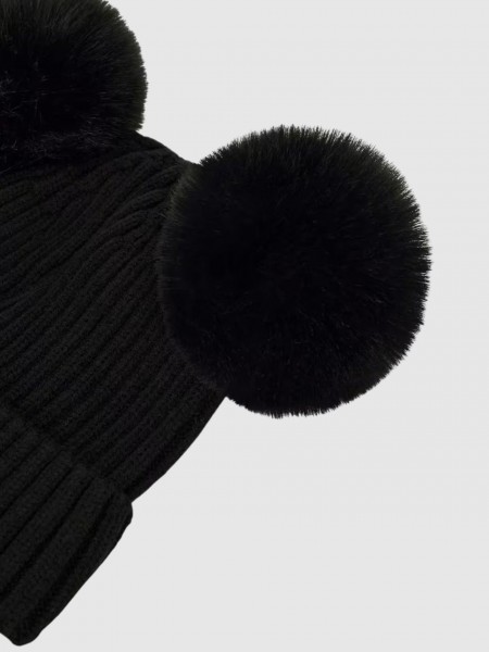 Gorro Niña Negro Guess Gorro Niña Negro Guess