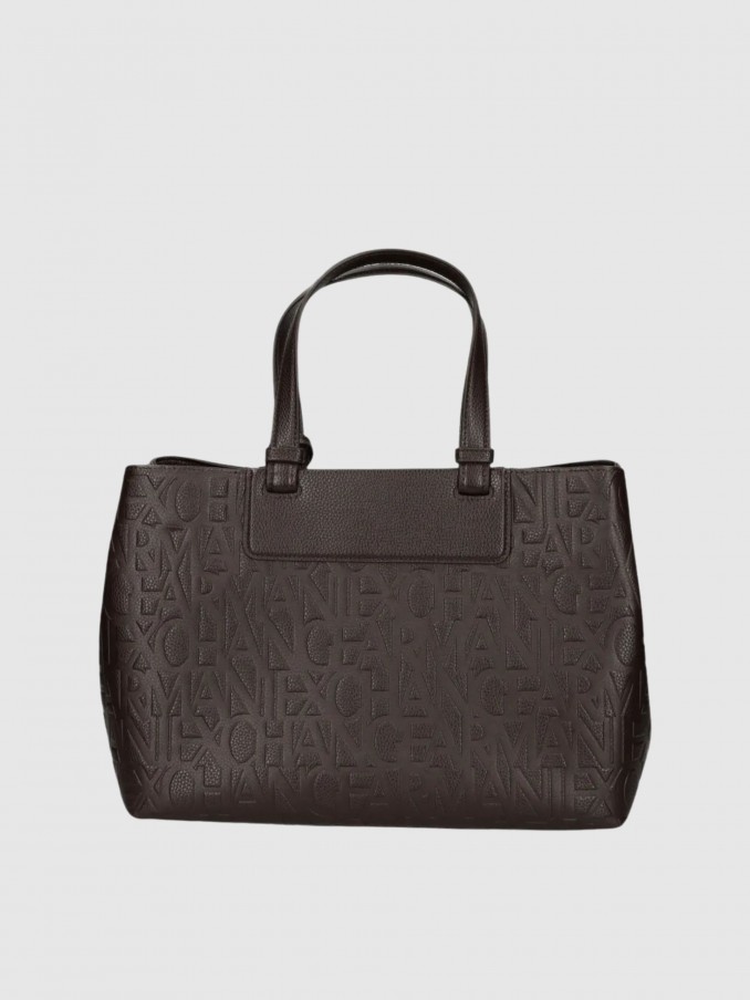 Mala Armani Exchange Mulher Liz Pebble Tote M