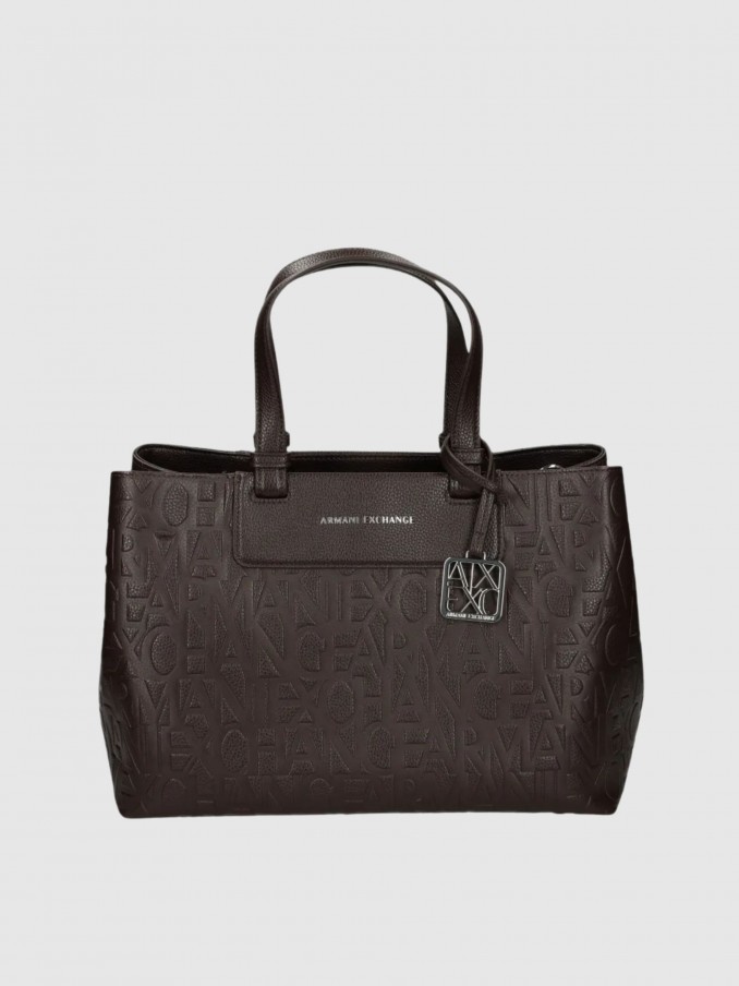 Mala Armani Exchange Mulher Liz Pebble Tote M