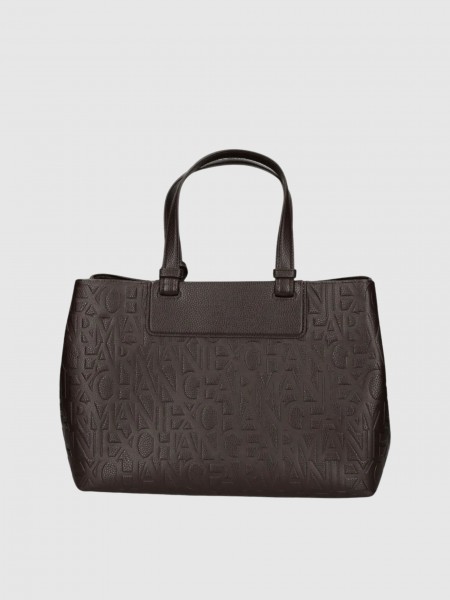 Mala Armani Exchange Mulher Liz Pebble Tote M