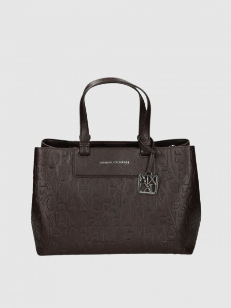 Mala Armani Exchange Mulher Liz Pebble Tote M