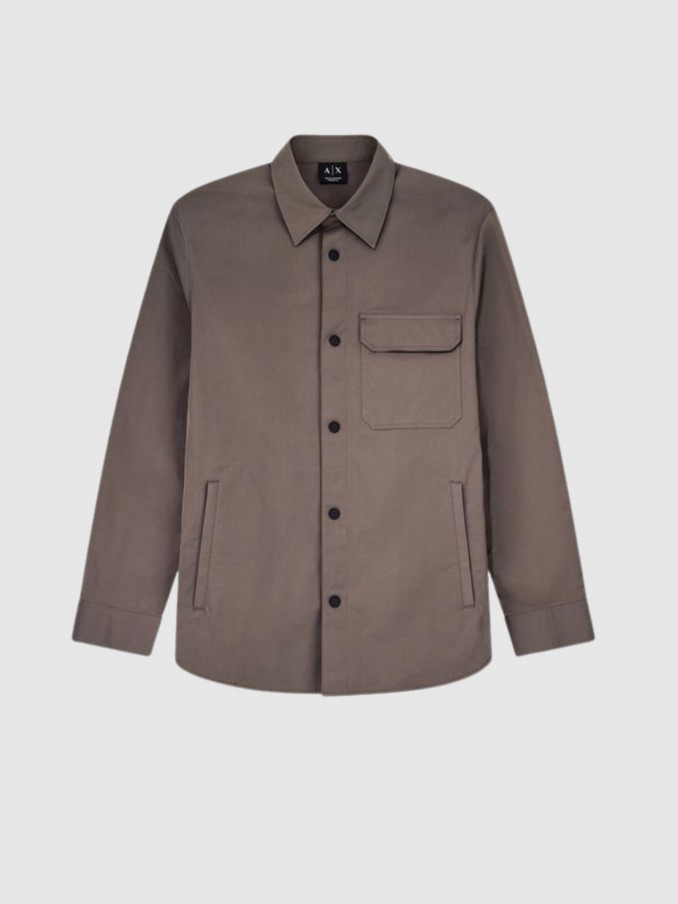 Shirt Man Caki Armani Exchange