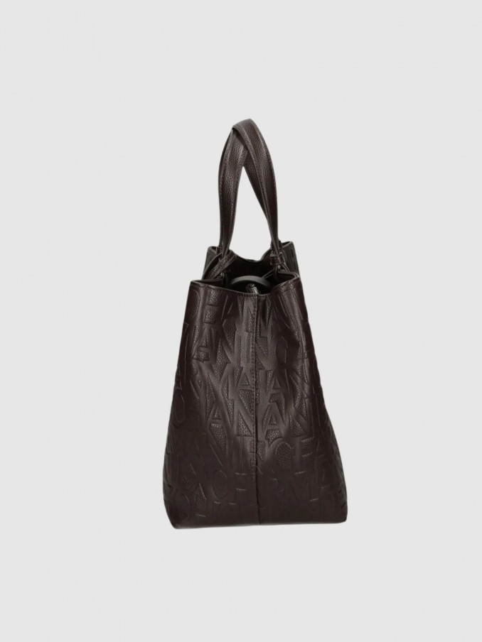 Mala Armani Exchange Mulher Liz Pebble Tote M