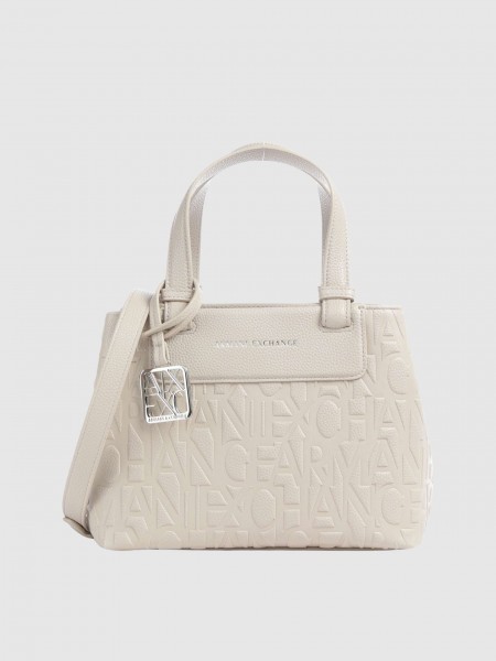Mala Armani Exchange Mulher Liz Patent Tote S