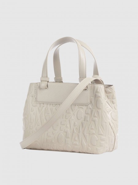Mala Armani Exchange Mulher Liz Patent Tote S
