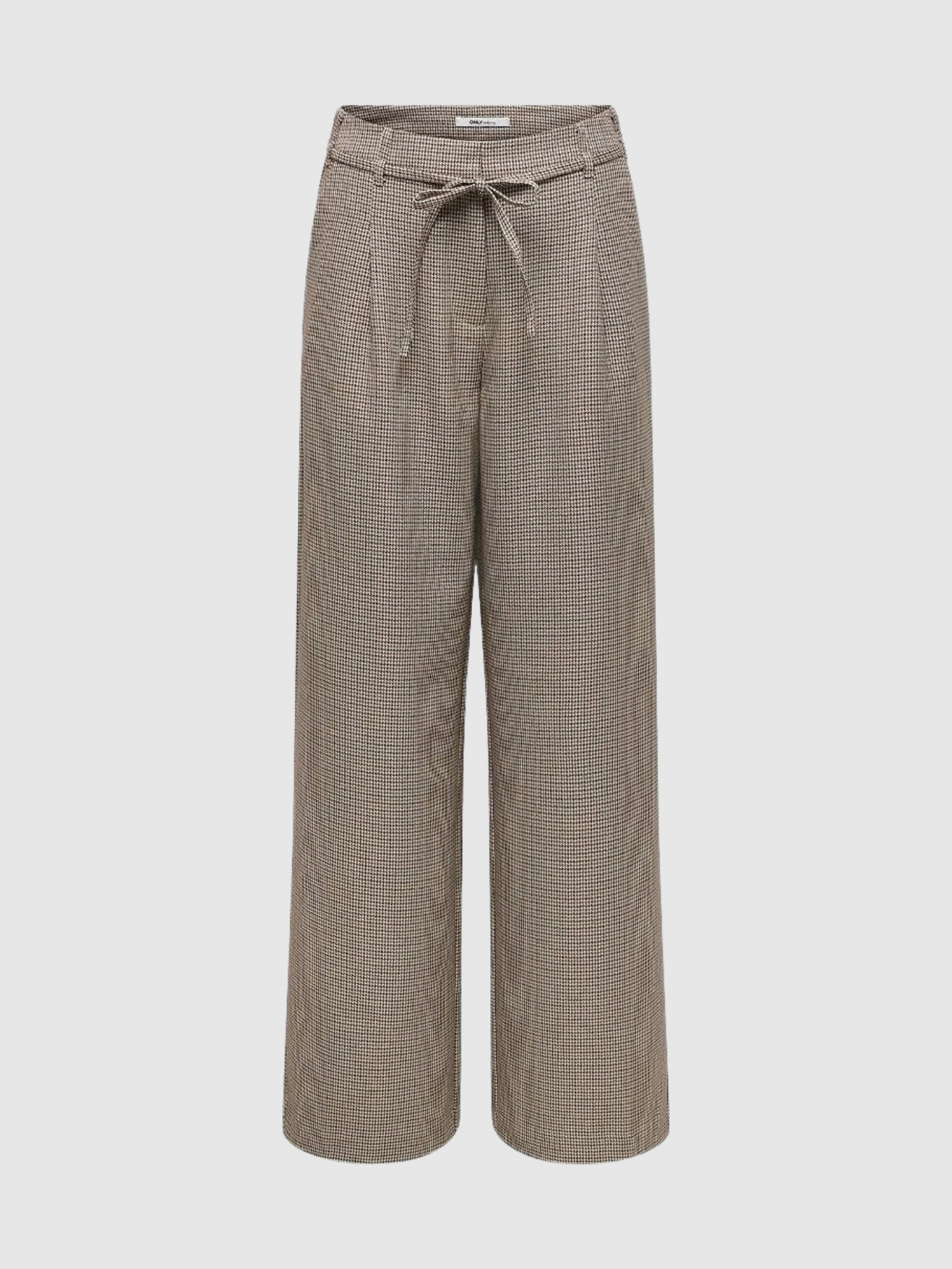 Pantalones Mujer Castaño Claro Only