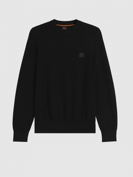 Pullover Man Black Boss