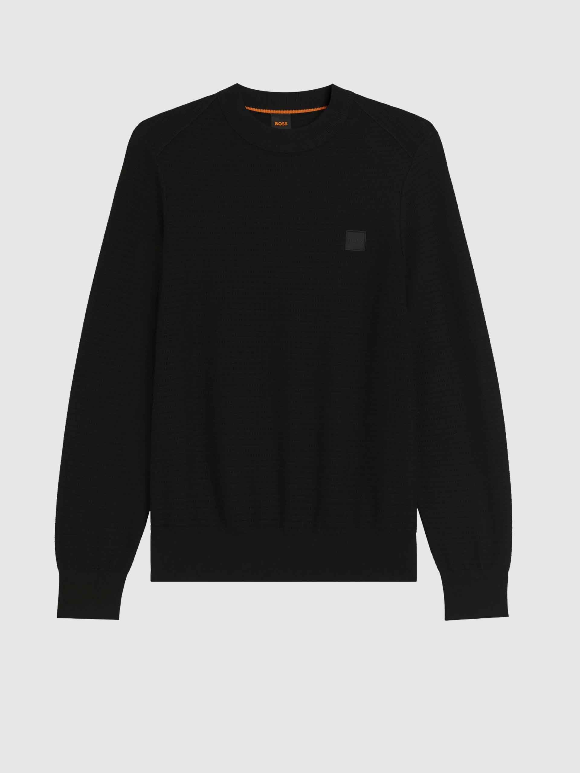 Pullover Man Black Boss