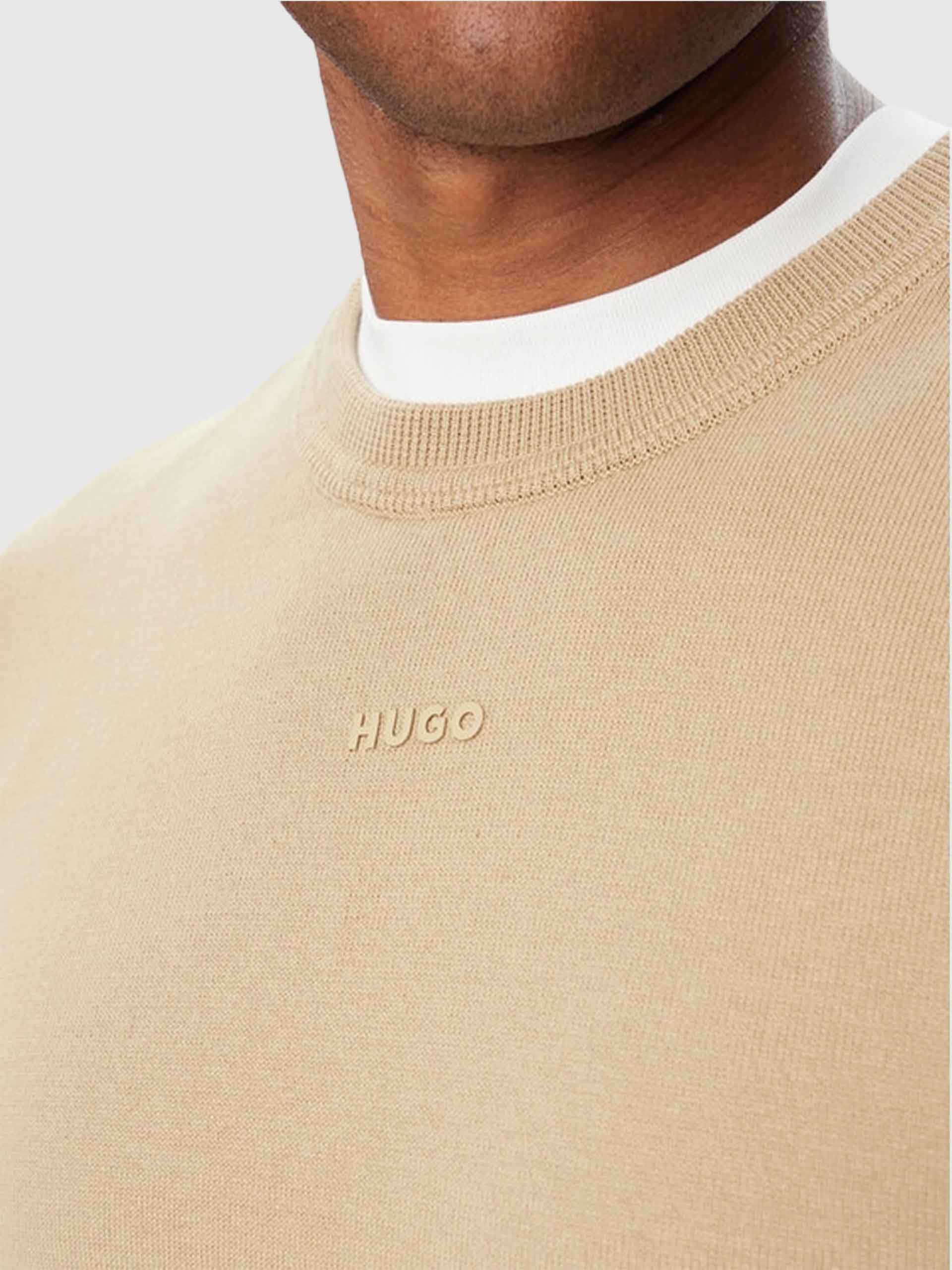 Sueter Hombre Beige Hugo Boss