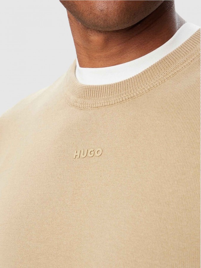 Sueter Hombre Beige Hugo Boss