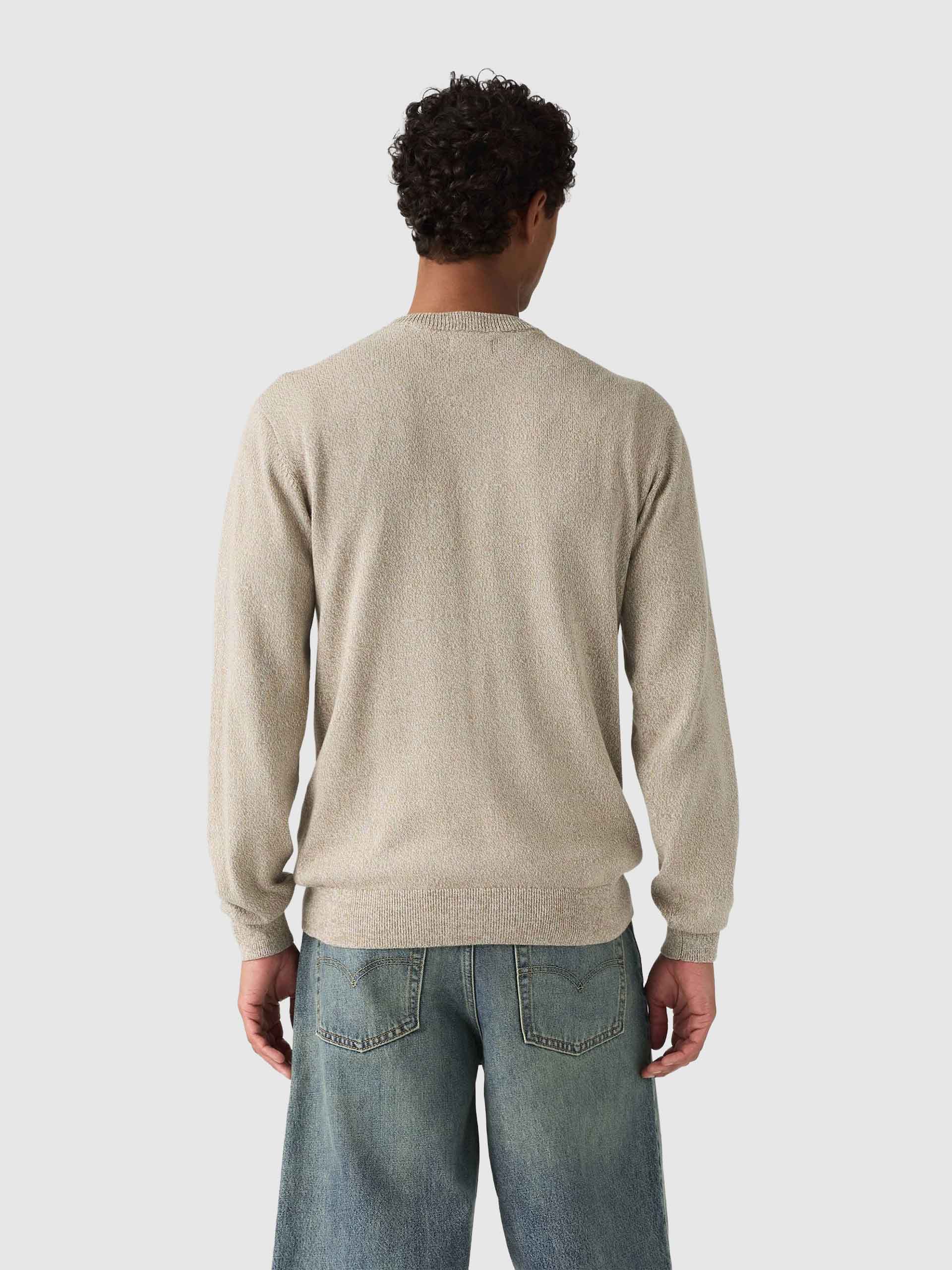 Sueter Hombre Crema Levis