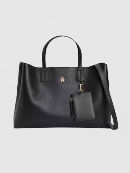 Mala Tommy Hilfiger Mulher Th Icon Satchel