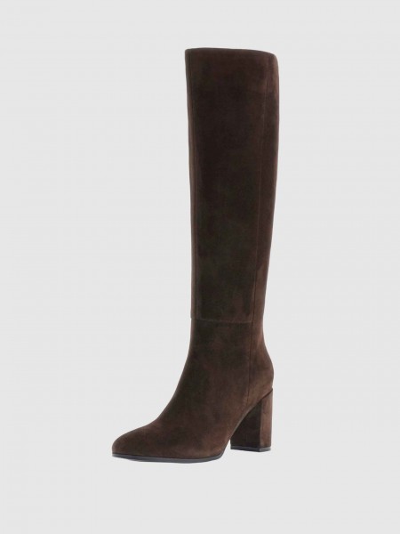 Boots Woman Dark Brown Guess