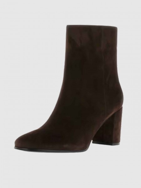 Boots Woman Dark Brown Guess