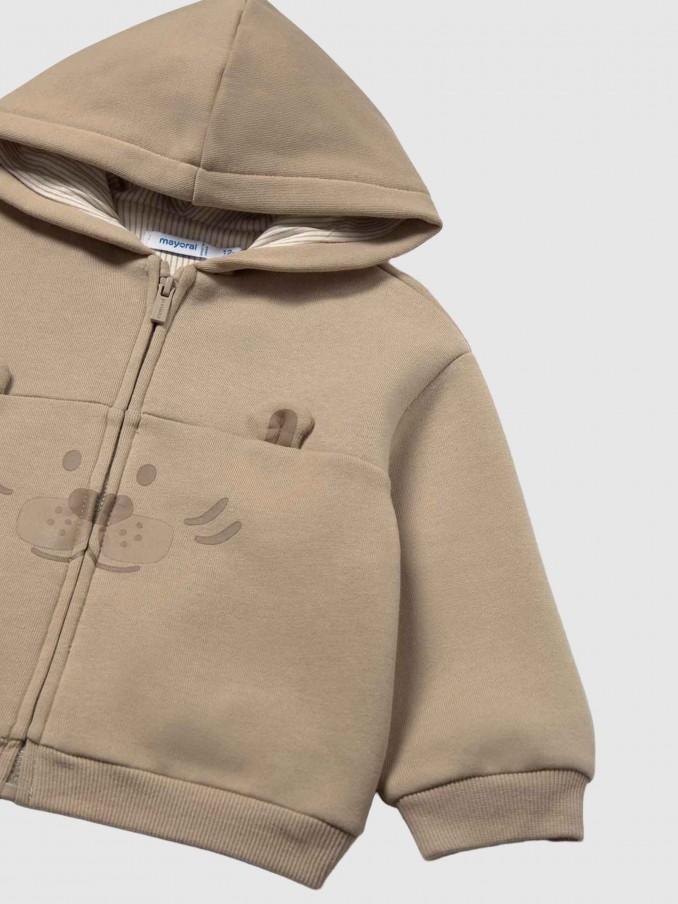 Jacket Baby Boy Beige Mayoral