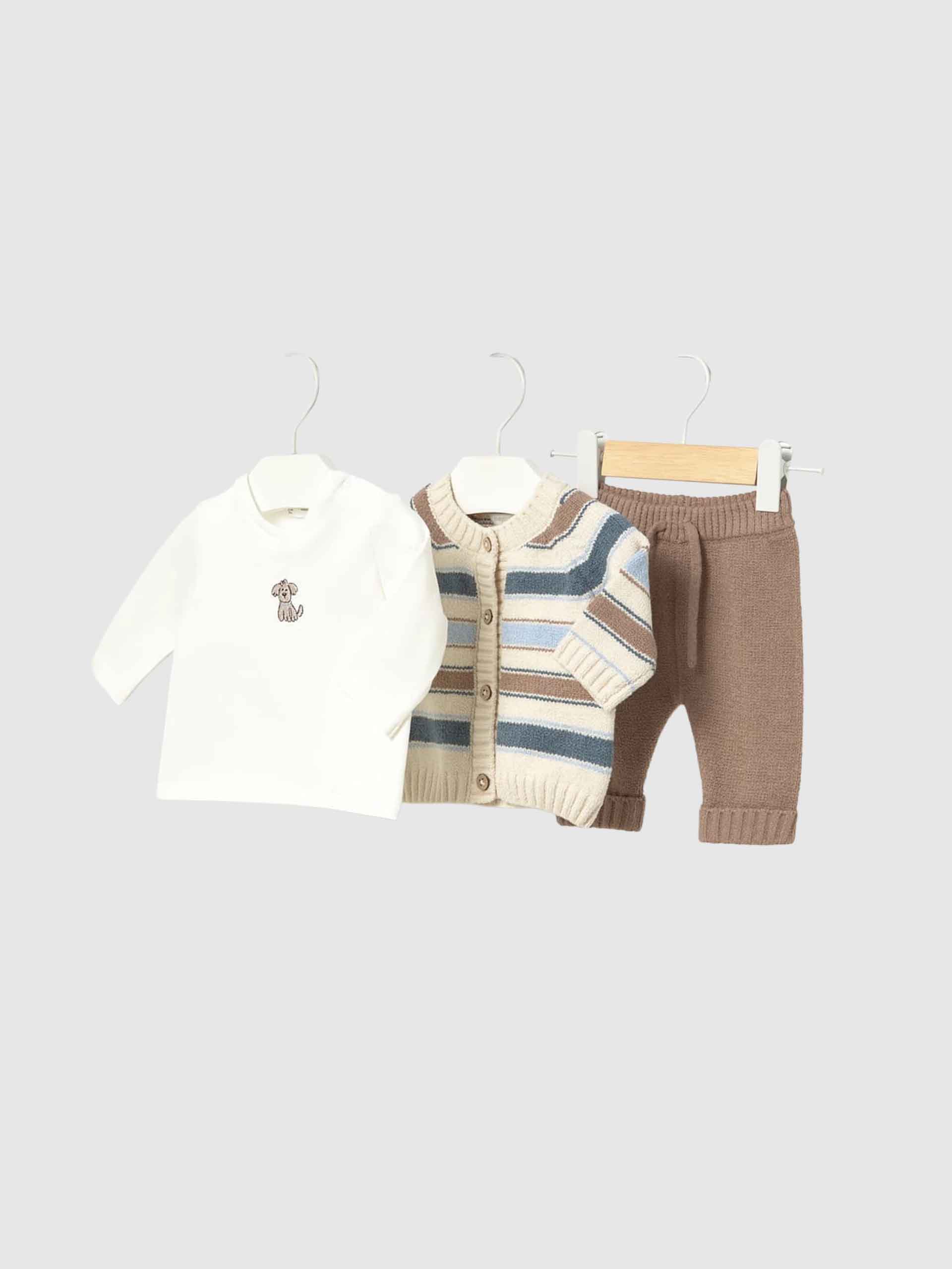 Conjunto Bebe Niño Beige Mayoral
