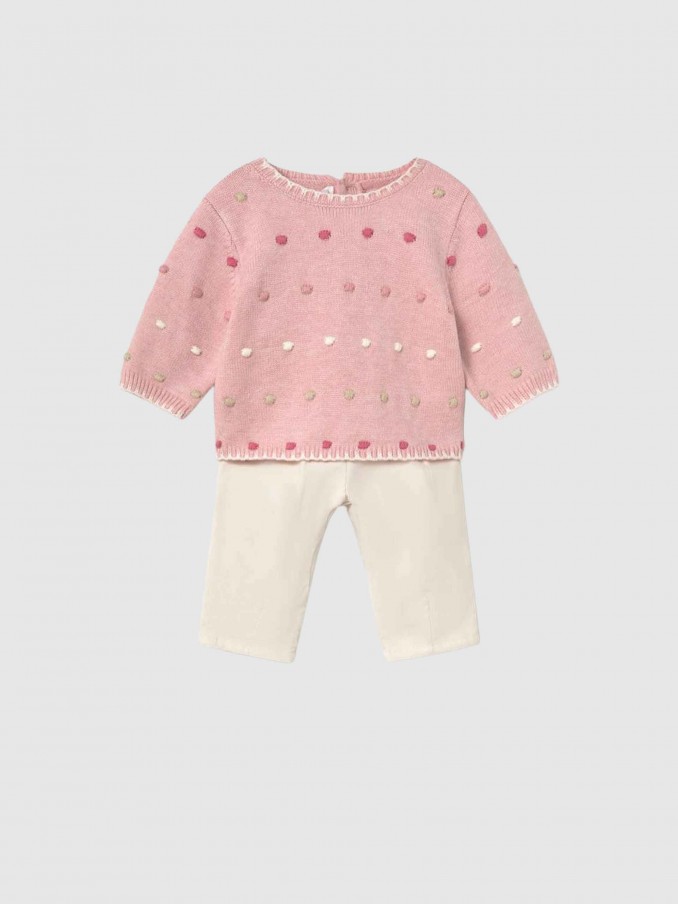 Conjunto Bebe Ni�a Rosa Mayoral