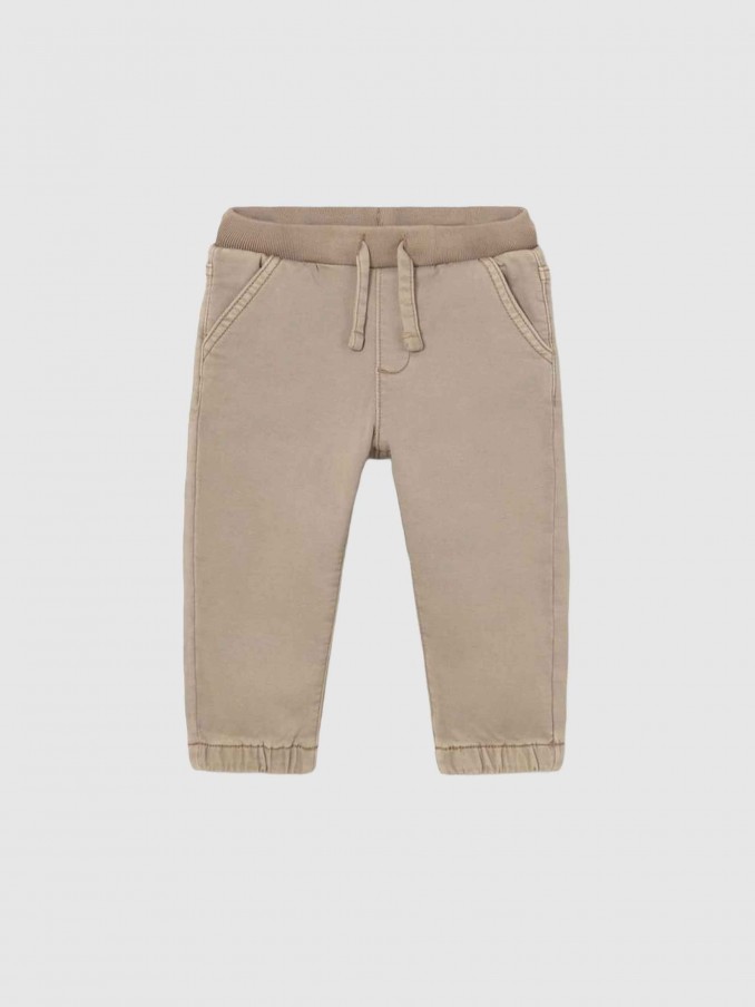 Pantalones Bebe Niño Beige Mayoral