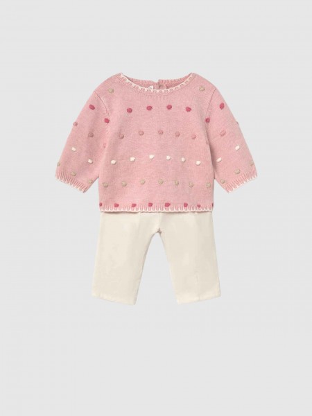 Set Baby Girl Rose Mayoral