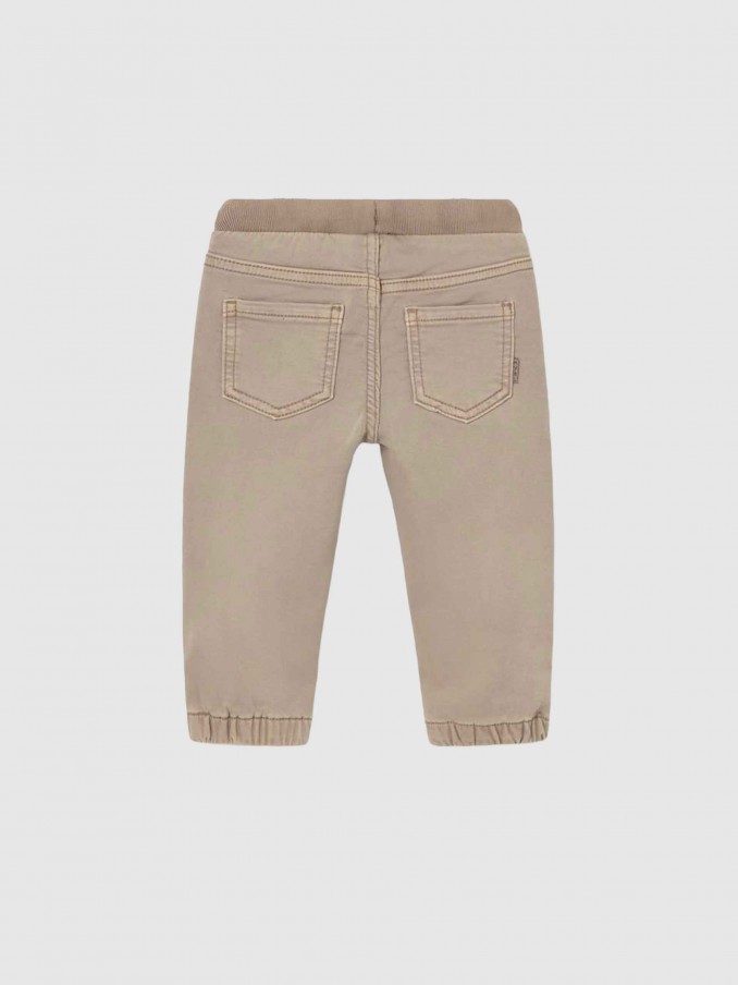 Pantalones Bebe Niño Beige Mayoral